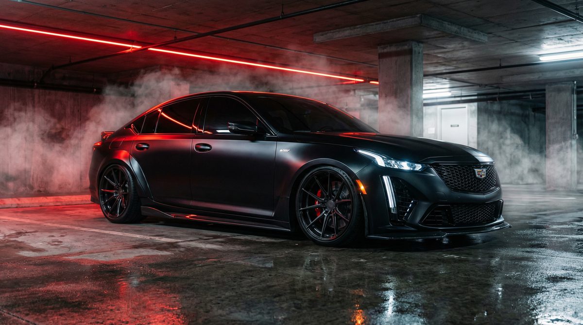 17c一起草凯迪拉克CT5改装视频